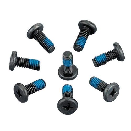 Boulon de verrouillage Nylok pour électroscopes noirs