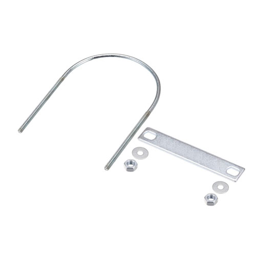 Boulon en U rond en acier inoxydable avec pince