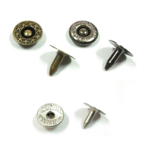 Rivet en alliage de zinc